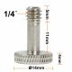 Camera Screw 1/4 Inch Quick Release Screw Tripod Plate Mount Screw