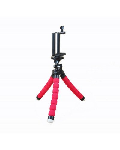 Flexible tripod stand for mobile phones and digital cameras