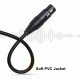 XLR Splitter Cable Male to Dual Female Y-Splitter 3Pin Balanced Microphone 50cm