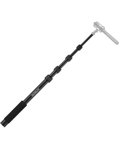 Microphone Boom Arm 5-Section Extendable Mic Arm Carbon Fiber Boom Pole for Microphones Microphone Boom Arm 5-Section Extendable Mic Arm Carbon Fiber Boom Pole for Microphones