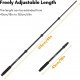 Microphone Boom Arm 4-Section Extendable Mic Arm Carbon Fiber Boom Pole for Microphones