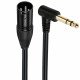 6.35mm (1/4 inch) TRS Male to 3-Pin XLR Male Balanced Signal Interconnect Cable