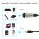 Aux 3.5mm (1/8 Inch) Male to XLR 3-Pin Male Stereo Audio Cable 1.5M