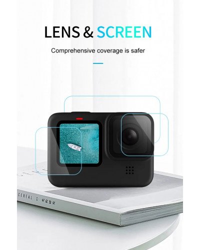 TELESIN Screen & Lens Protective Film Cover For GoPro 9/10/11/12/13