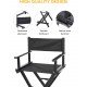 Directors Chair Folding Makeup Artist Portable Foldable Aluminum Chair Directors Chair Folding Makeup Artist Portable Foldable Aluminum Chair