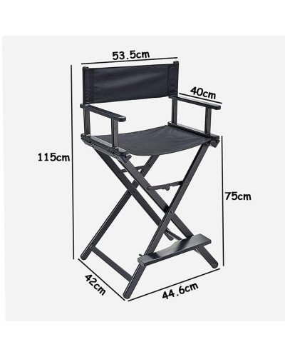 Directors Chair Folding Makeup Artist Portable Foldable Aluminum Chair Directors Chair Folding Makeup Artist Portable Foldable Aluminum Chair