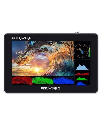 FEELWORLD F6 PLUSX 5.5 Inch High Bright 1600nit Touch Screen DSLR Camera Field Monitor