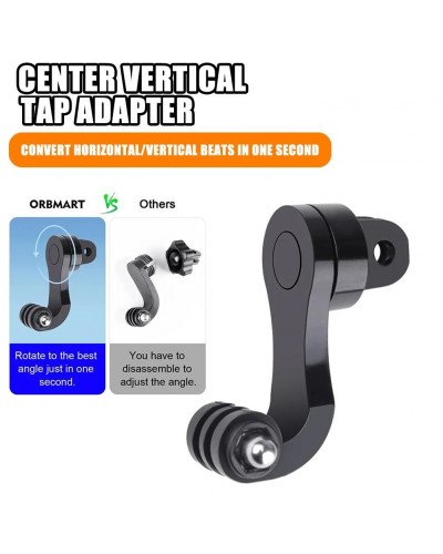 Universal Action Camera Vertical Bracket Adapter For Action Cameras Universal Action Camera Vertical Bracket Adapter For Action Cameras