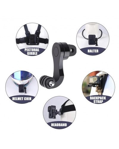 Universal Action Camera Vertical Bracket Adapter For Action Cameras Universal Action Camera Vertical Bracket Adapter For Action Cameras