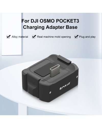DJI OSMO Pocket 3/4 Type-C Dock Desktop Charging Base Aluminum Alloy Bracket DJI OSMO Pocket 3/4 Type-C Dock Desktop Charging Base Aluminum Alloy Bracket
