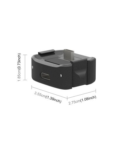 DJI OSMO Pocket 3/4 Type-C Dock Desktop Charging Base Aluminum Alloy Bracket DJI OSMO Pocket 3/4 Type-C Dock Desktop Charging Base Aluminum Alloy Bracket