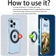 Magsafe Magnetic Ring Holder for iPhone Magnet Wall Mobile Phone Holder Magnetic Car Phone Stand