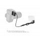 USB Cable DR-E8 Dummy Battery with DC Power Bank USB Adapter Cable Replacement for LP-E8 for Canon EOS 700D 650D 600D 550D KISS X4 X5 X6 T2i T3i T5i