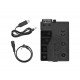 USB Cable DR-E8 Dummy Battery with DC Power Bank USB Adapter Cable Replacement for LP-E8 for Canon EOS 700D 650D 600D 550D KISS X4 X5 X6 T2i T3i T5i