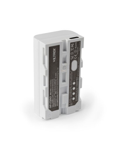 VILTROX NP-F550 Battery 2200mah with USB-C Charging Port