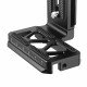 Ronin-SC L-Bracket Plate with Counterweight for DJI Ronin SC Handheld Gimbal Mount Vertical Shooting Quick Release L Plate Ronin-SC L-Bracket Plate with Counterweight for DJI Ronin SC Handheld Gimbal Mount Vertical Shooting Quick Release L Plate