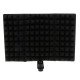 3Mini Panels Microphone Isolation Windscreen Shield Foldable Studio Acoustic Screen Foam for Recording Live Broadcast