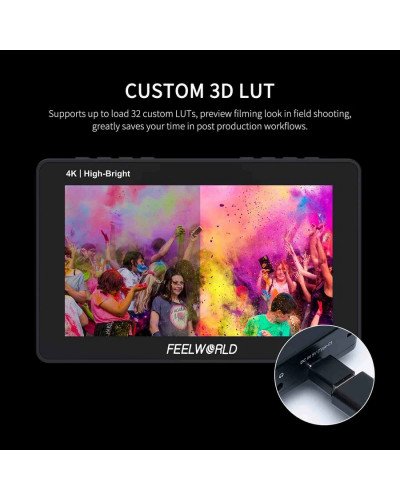 FEELWORLD F5 Pro X 5.5" High-Brightness HDMI Touchscreen Monitor