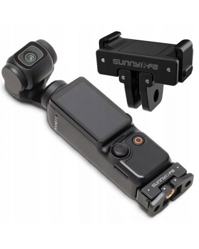 Quick Release Adapter Mount Action Camera Selfie Stick Tripod Adapter for OSMO POCKET 3/4