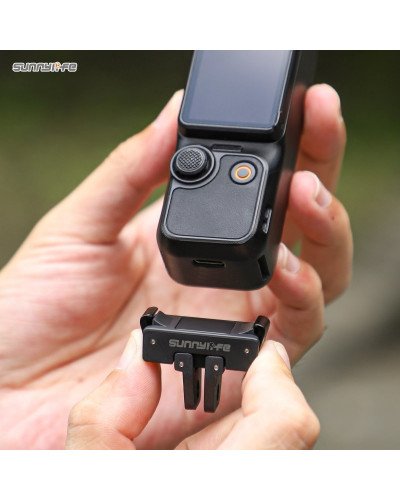 Quick Release Adapter Mount Action Camera Selfie Stick Tripod Adapter for OSMO POCKET 3/4