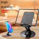 Folding Metal Rotating Tabletop Metal Bracket Multifunctional Rotating Cell Phone Holder Folding Metal Rotating Tabletop Metal Bracket Multifunctional Rotating Cell Phone Holder