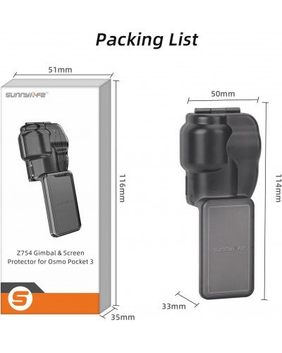 Sunnylife Integrated Gimbal and Screen Protector for DJI Osmo Pocket 3