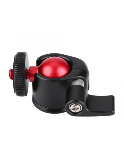 Mini Ball Head Mount Aluminum Alloy 360 Degree 1/4" Screw Mount