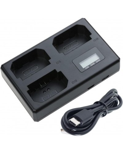 Triple Charger for Sony NP-FZ100 Battery