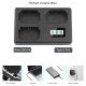 Triple Charger for Sony NP-FZ100 Battery