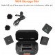 Wireless Microphone Charging Case 3-Slot 4200mAh USB-C PD Battery Quick Charge Charger for RODE Wireless GO I/GO II