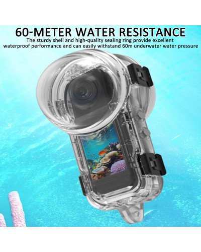 Invisible Dive Case for Insta360 X5 Invisible Dive Case for Insta360 X5