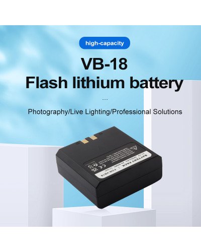 VB-18 Replacement Battery for GODOX V850 V860 V850II V860IIC V860IIN V860IIS V860IIF V860IIF NEEWER TT850