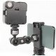 Aluminum Alloy Ball Head Bracket with 1/4" Screw Mount Arm Holder