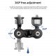 Aluminum Alloy Ball Head Bracket with 1/4" Screw Mount Arm Holder