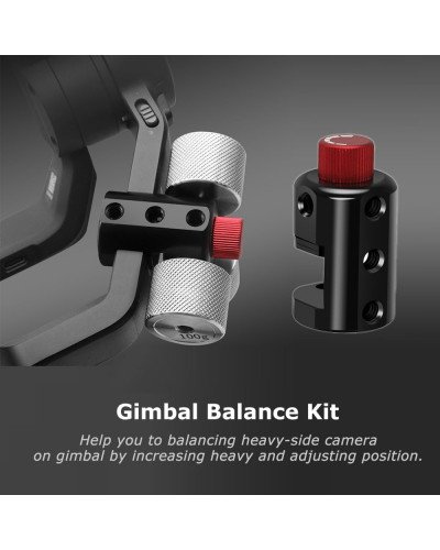 Gimbal Counterweight 100g Set for Ronin S Balance Clump Weight 25g with 1/4" inch Screw Hole