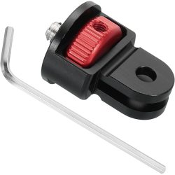 Aluminum Tripod Mount Adapter 360° Adjustment 1/4" Screw Conversion Adapter