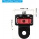 Aluminum Tripod Mount Adapter 360° Adjustment 1/4" Screw Conversion Adapter