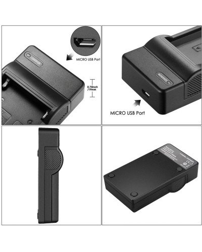 Digital Camera Battery Charger EN-EL3 for Nikon EN-EL3e EN-EL3a MH-18 MH-18a D100 D200 D300 D300S D50 D50S D70 D70S D700 D80 D90