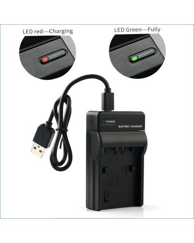 Digital Camera Battery Charger EN-EL3 for Nikon EN-EL3e EN-EL3a MH-18 MH-18a D100 D200 D300 D300S D50 D50S D70 D70S D700 D80 D90