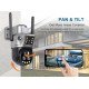 SOLAR CAMERA LS-CS3U-4G-10X-EU 12MP Three-Lens 4G PTZ Camera Outdoor
