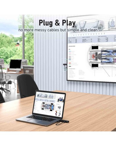 Lemorele P20 Wireless HDMI Transmiter Receiver 1080P Display Dongle Extender AV Adapter