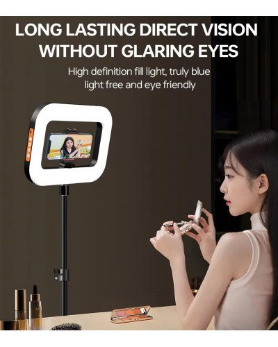 YM-200 Rechargeable 20W Selfie Portable Ring Light Phone Adjustable Fill Ring Light YM-200 Rechargeable 20W Selfie Portable Ring Light Phone Adjustable Fill Ring Light