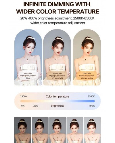 YM-200 Rechargeable 20W Selfie Portable Ring Light Phone Adjustable Fill Ring Light YM-200 Rechargeable 20W Selfie Portable Ring Light Phone Adjustable Fill Ring Light