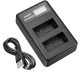 NB-10L Battery Charger LCD Smart USB Dual Channel Charger NB-10L Battery Charger LCD Smart USB Dual Channel Charger