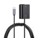 USB-C to Sony NP-FW50 Regulated Dummy Battery Cable USB-C to Sony NP-FW50 Regulated Dummy Battery Cable