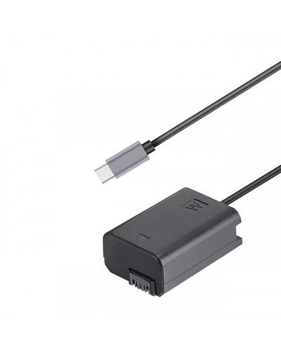 USB-C to Sony NP-FW50 Regulated Dummy Battery Cable USB-C to Sony NP-FW50 Regulated Dummy Battery Cable