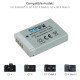 NB-13L for Camera Battery Powershot G1 X Mark II, G5X, G5 X Mark II, G7X, G7X Mark II, G7 X Mark III, G9X, N100, SX620 HS