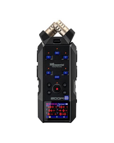 Zoom H6essential 6-Track 32-Bit Float Portable Audio Recorder Zoom H6essential 6-Track 32-Bit Float Portable Audio Recorder