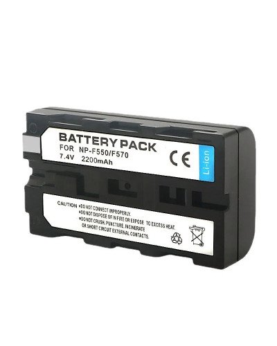 NiceFoto NP-F550/NP-F570 Li-ion Battery (2200mAh)