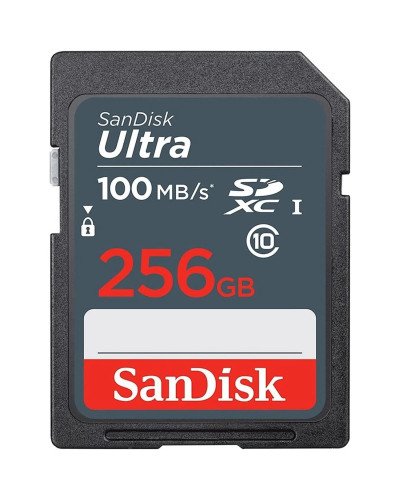SanDisk Ultra UHS-I Class 10 SDXC Memory Card - 256GB SanDisk Ultra UHS-I Class 10 SDXC Memory Card - 256GB